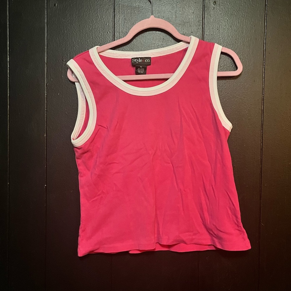 Pink Tank Top